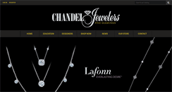 Desktop Screenshot of chandeljewelers.com